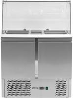 240L 2 DOOR REFRIGERATED TABLE WITH EXTENSION YG-05260 | YG-05260