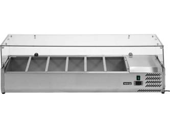 6x1/4 GN overhead refrigerated display case | YG-05321