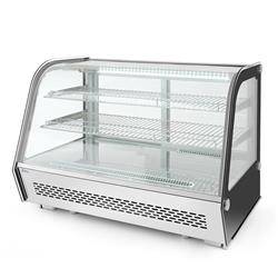 Adjustable refrigerated display case, 160 liters