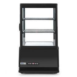 Adjustable refrigerated display case, 58 liters, black HENDI 233627