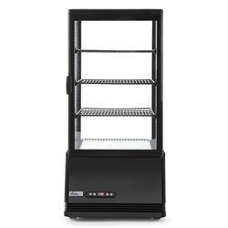 Adjustable refrigerated display case, 78 liters, black HENDI 233658