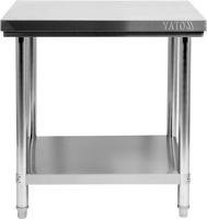 CENTER FOLDING TABLE WITH SHELF 800×700×H850MM
 | YG-09006
