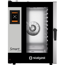 Combi-steam oven, STALGAST SmartCook, touchscreen, gas-fired, 11xGN1/1, P 20 kW