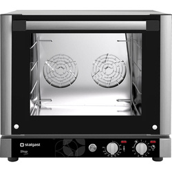 Convection oven with humidification, STALGAST ShopCook, manual, 4x430x340/4xGN 2/3, P 3.1 kW STALGAST 912058