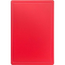 Cutting board, red, HACCP, 600x400x18 mm 341631 STALGAST
