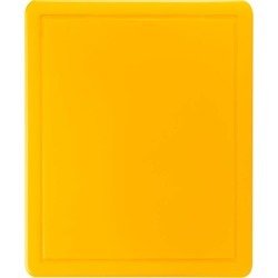 Cutting board, yellow, HACCP, 600x400x18 mm 341633 STALGAST