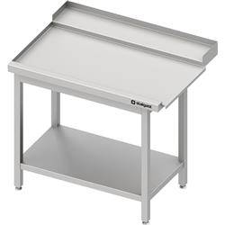 Discharge table(L), with shelf for dishwasher STALGAST 1000x750x880 mm bolted STALGAST MEBLE 984767100