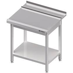 Discharge table(P), with shelf for SILANOS dishwasher 1400x730x900 mm welded STALGAST MEBLE 982447140S