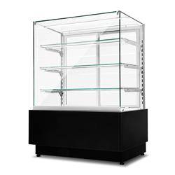 Dolce Visione Neutro Premium 900 neutral confectionery display case | stainless steel interior | 900x690x1300 mm