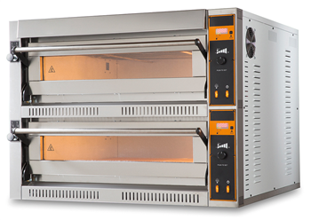 Electric pizza oven | double chamber | 12x36 | TOP D 66 XL/L (TecproD66BIG/L)