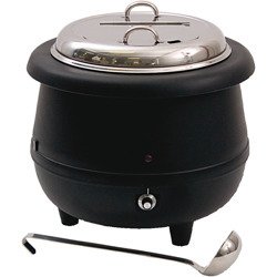 Electric soup kettle 10 l with ladle 432101 STALGAST