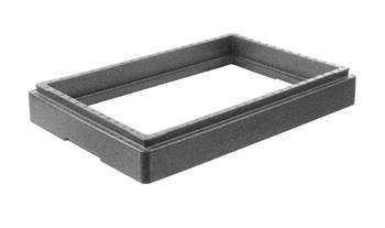 Elevating frame for the HENDI 707012 thermal insulation container