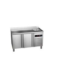 Freezer table with sink 700 mm GN 1/1 GREEN LINE GTN-135-20 D S