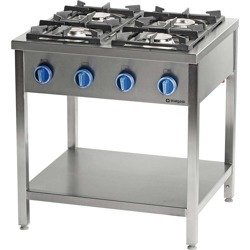 Gas cooker, 4-burner, 700 mm, 24.0 kW, G20 979531 STALGAST