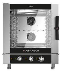 ICEM071E combi steamer | 7x GN 1/1 | 7x 600x400 | Alphatech by Lainox | manual control