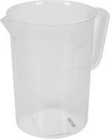 JUG WITH MEASURING CUP 2000ML TRANSPARENT | YG-07286