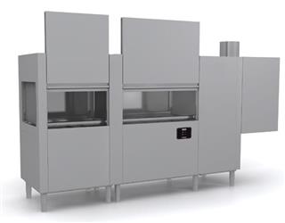 KRUPPS EVOLUTION LINE tunnel dishwasher | modules for pre-wash, final rinse, drying, heat recovery | EVO431