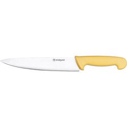 Kitchen knife, HACCP, yellow, L 220 mm 281213 STALGAST