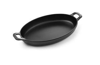 Little Chef Mini black melamine saucepan, oval, 155x80x(H)37 m HENDI 564547