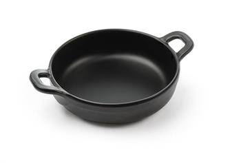 Little Chef Mini black melamine saucepan, round, 150x115x(H)37 HENDI 564523