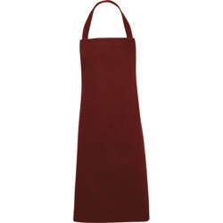 Maroon apron 634043 STALGAST