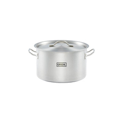 Medium pot with lid, steel, O 280 mm, V 11.1 l 012285 STALGAST