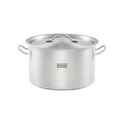Medium pot with lid, steel, O 320 mm, V 16.1 l 012325 STALGAST