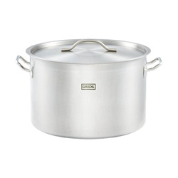 Medium pot with lid, steel, O 400 mm, V 32.6 l 012405 STALGAST