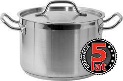 Medium pot with stainless steel lid 24x16XM 7,2L | YG-00023
