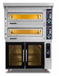 Modular 2-chamber baking oven | electric | 18 kW | 400V | 1260x1020x1850 | MD/800/2