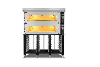 Modular baking oven 2-chamber | electric | 24,4 kW | 400V | 1660x1400x1930 | MD/1400/1