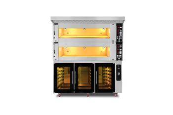 Modular baking oven 2-chamber | electric | 27,4 kW | 400V | 1660x1400x1930 | MD/1400/2