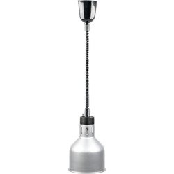 Pendant food warming lamp, silver, P 0.25 kW, U 230 V 692600 STALGAST