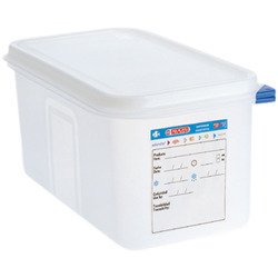 Polypropylene container with leak-proof lid, GN 1/3, H 100 mm 163105 STALGAST