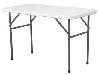 Rectangular catering table, with dimensions. 1220x610x740 mm HENDI 810934