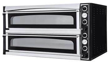 SUPERIOR XL66L GLASS pizza oven, 2 chamber, dimensions. 1360x940x HENDI 220443