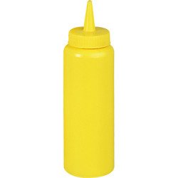 Sauce dispenser, yellow, V 0.7 l 065722 STALGAST