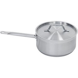 Saucepan with lid, steel, O 160 mm, V 1.9 l 015162 STALGAST