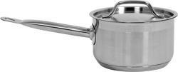 Stainless steel saucepan with lid 16x9.5CM 1.9L | YG-00060