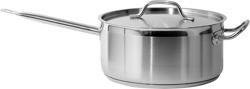 Stainless steel saucepan with lid 28x13CM 8L | YG-00063
