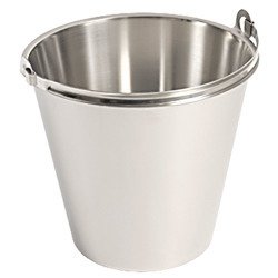 Steel bucket, Premium, O 235 mm, V 7 l 091061 STALGAST