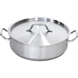 Steel stew pot with lid, O 360 mm, V 11.2 l 016362 STALGAST