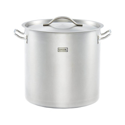 Tall pot with lid, steel, O 360 mm, V 36.6 l 011365 STALGAST