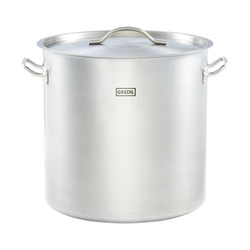 Tall pot with lid, steel, O 400 mm, V 50.3 l 011405 STALGAST