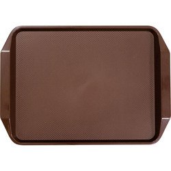 Waiter's tray 430x305x30 mm, brown 414090 STALGAST