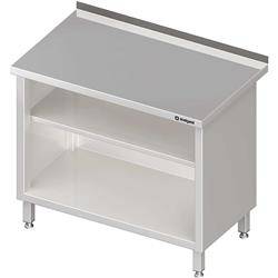 Wall table, built-in with 2 shelves 1000x600x850 mm STALGAST MEBLE 980136100