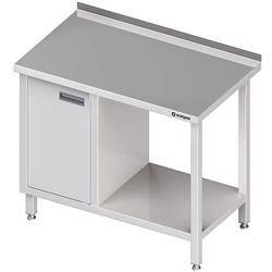 Wall table with cabinet (L),and shelf 1000x600x850 mm STALGAST MEBLE 980506100