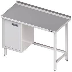 Wall table with cabinet (L),without shelf 1200x700x850 mm STALGAST MEBLE 980487120