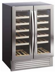 Wine refrigerator | wine refrigeration cabinet | 2 zones | SV91X | 136 l
