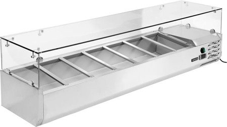 7x1/3 GN overhead refrigerated display case | YG-05331